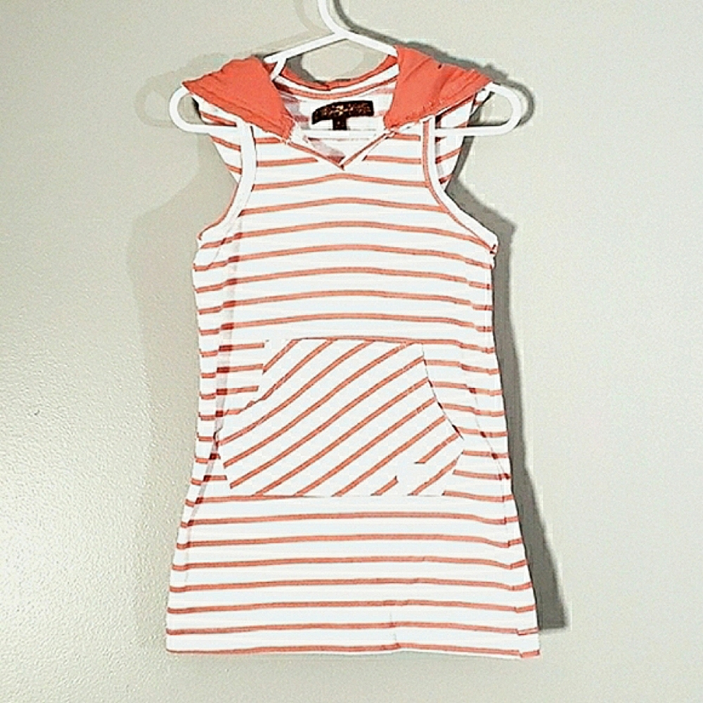 7 for all mankind hooded dress, size 4